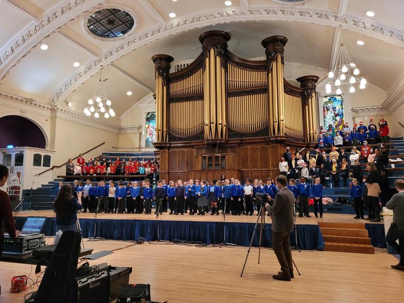 Christmas in the City event at Albert Hall