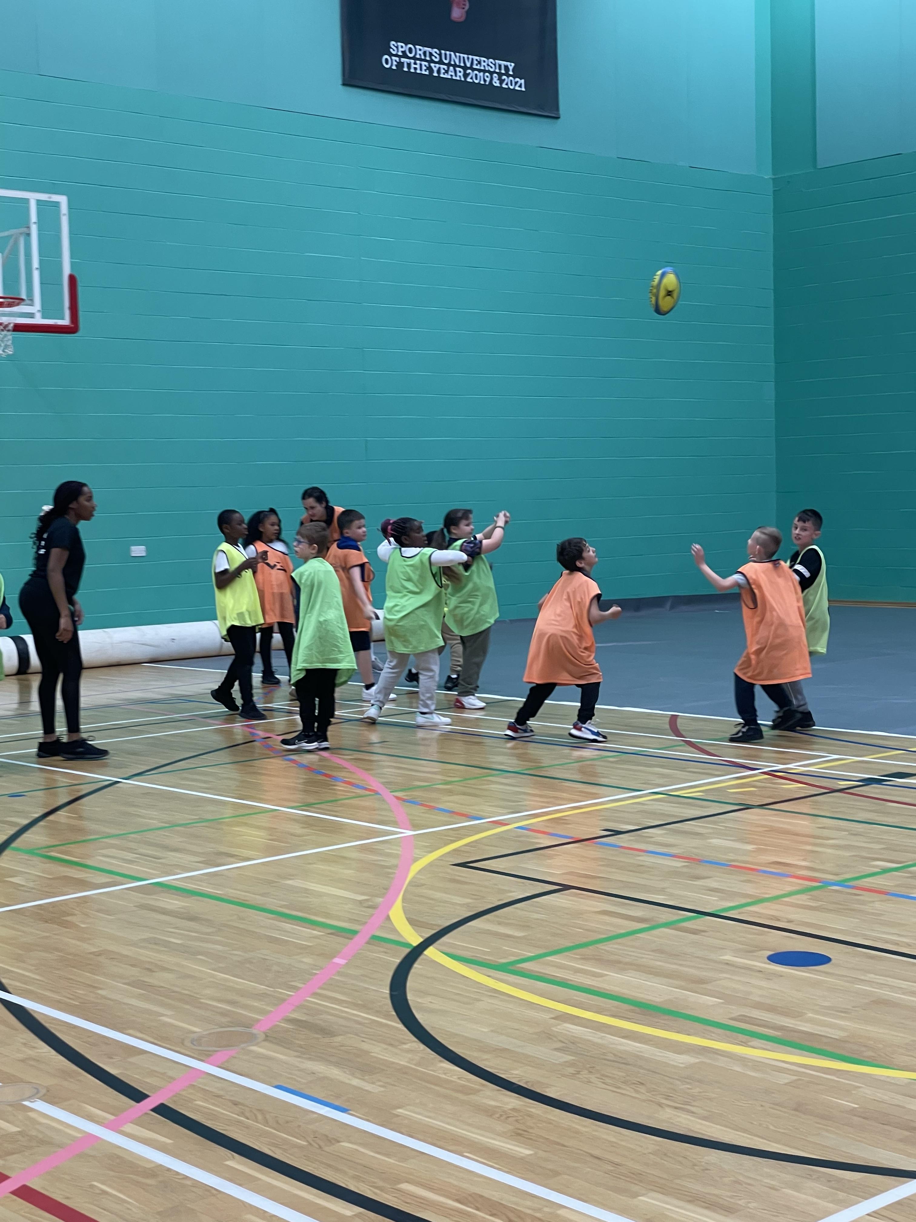 Aspiration sports day at the University of Nottingham